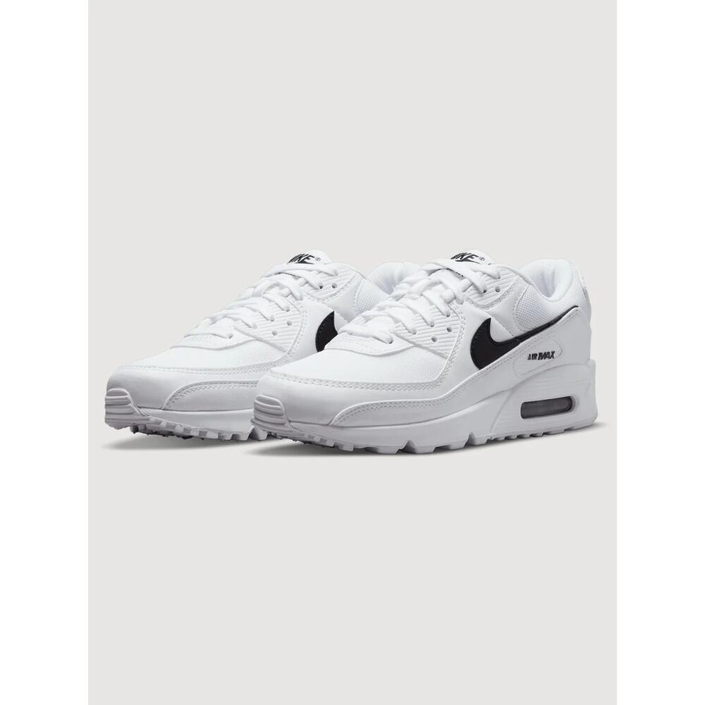 Nike Air Max 90 OG White/Black Shoes Women Size 12 , Men Size 10.5